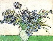 Still Life - Vase with Irises